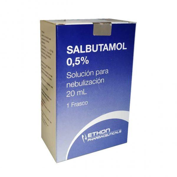 Salbutamol Solución para Nebulización 0,5% - Farmacias Curie