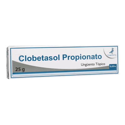 Clobetasol Ungüento Dérmico 0,05% - Farmacias Curie
