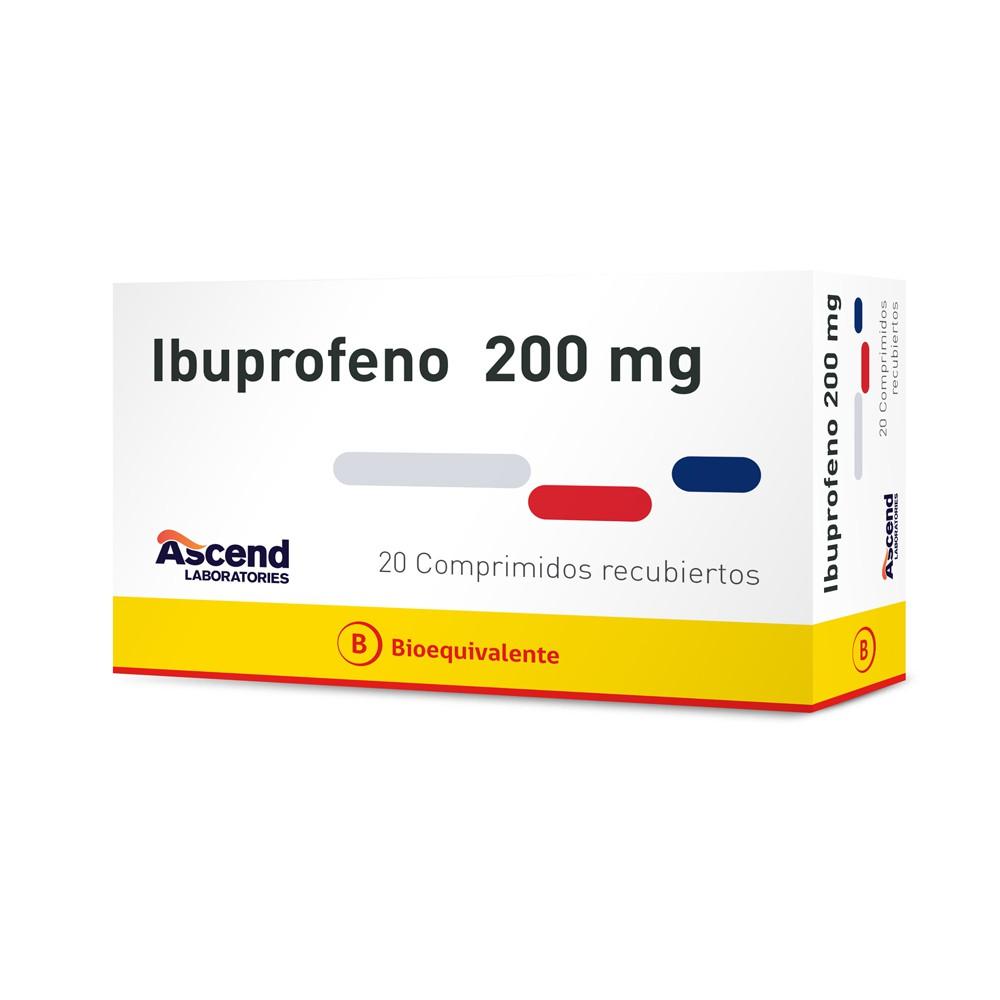 Ibuprofeno Comprimidos Recubiertos 200mg - Farmacias Curie