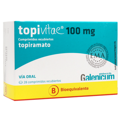 Topivitae Comprimidos Recubiertos 100mg - Farmacias Curie