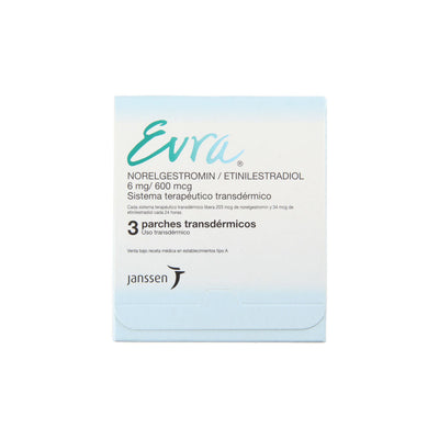 Evra Parches Transdérmicos - Farmacias Curie