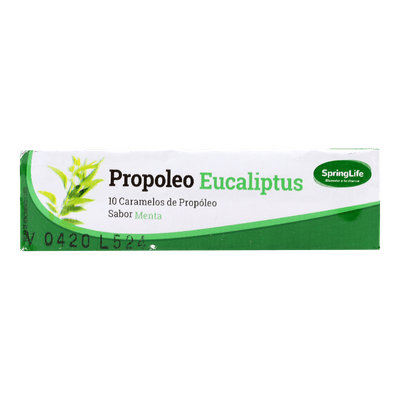 Propóleo Eucaliptus Caramelos - Farmacias Curie