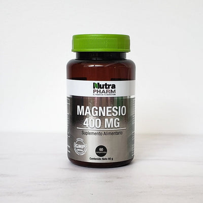 Magnesio Comprimidos 400mg - Farmacias Curie