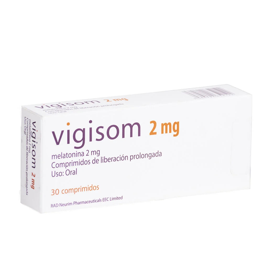 Vigisom 2mg - 30 Comprimidos de Liberación Prolongada