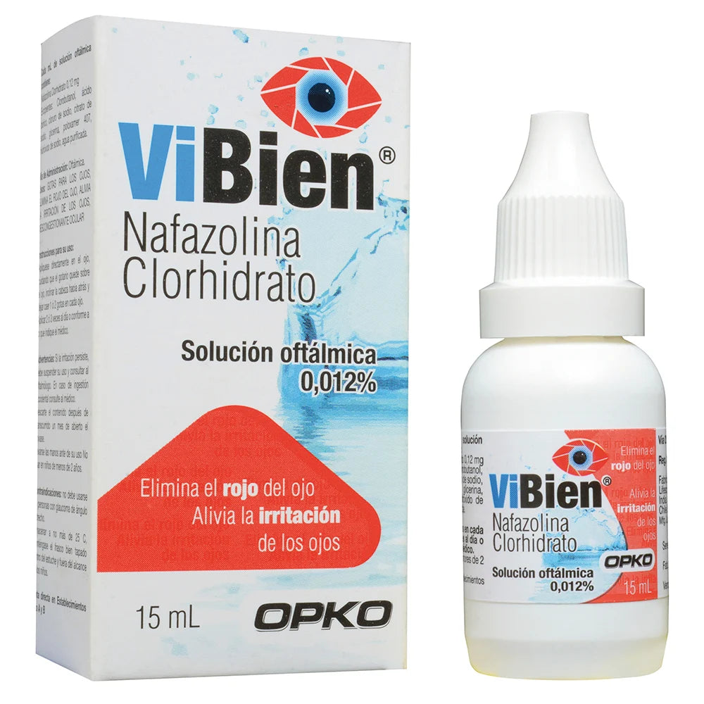 ViBien Solución Oftálmica 0,012% - 15 mL - Farmacias Curie