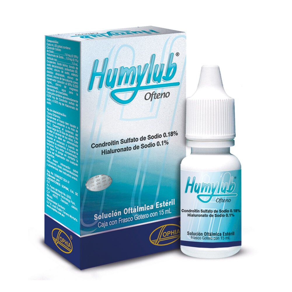 Humylub Ofteno Solución Oftálmica - Farmacias Curie