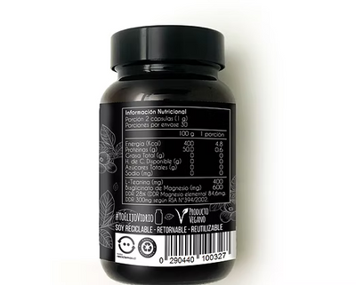 L-Teanina y Bisglicinato de Magnesio - 60 Cápsulas
