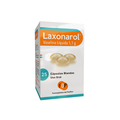 Laxonarol Cápsulas Blandas 1,1g - Farmacias Curie