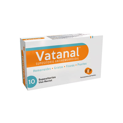 Vatanal Supositorios - Farmacias Curie