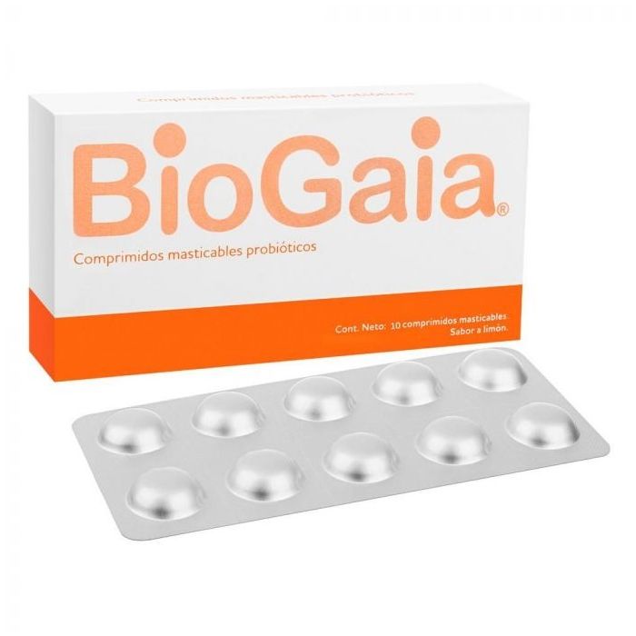 Biogaia - 10 Comprimidos Masticables - Farmacias Curie