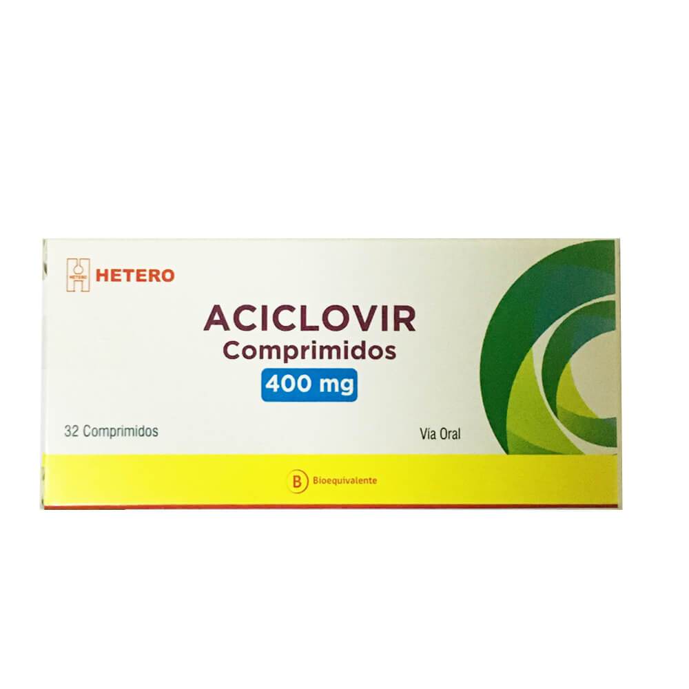 Aciclovir Comprimidos 400mg - Farmacias Curie