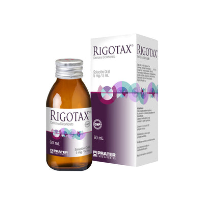 Rigotax Jarabe 5mg/5ml - Farmacias Curie