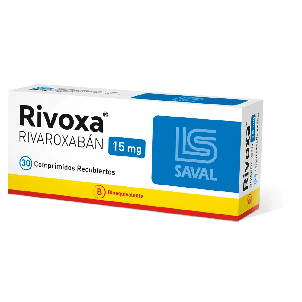Rivoxa 15mg - 30 Comprimidos Recubiertos