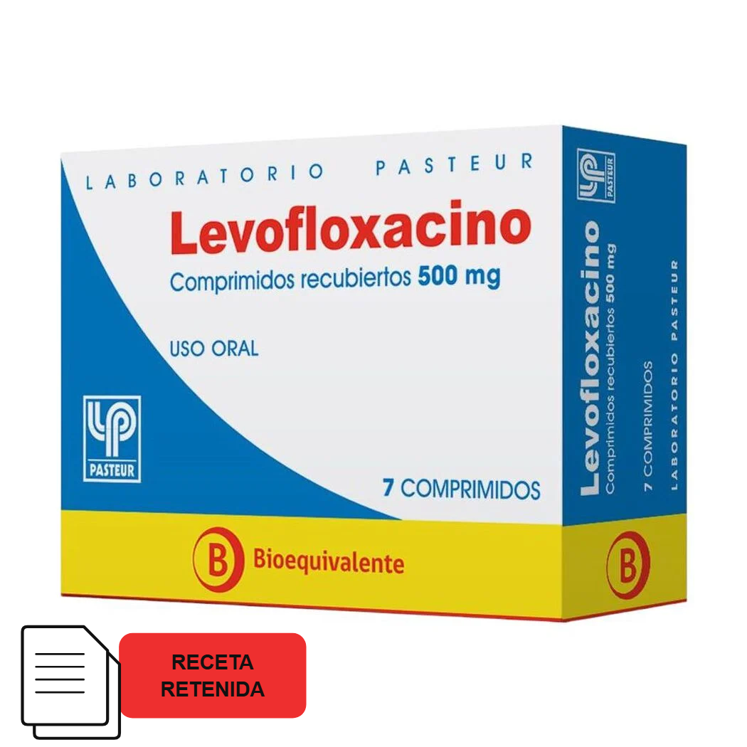 Levofloxacino Comprimidos Recubiertos 500mg