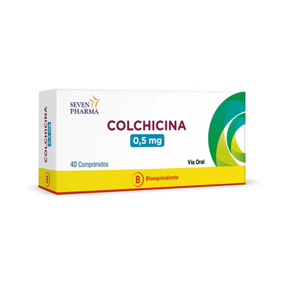 Colchicina 0,5mg - 40 Comprimidos - Farmacias Curie