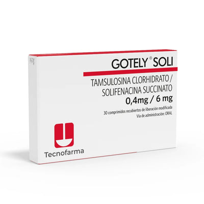 Gotely Soli - 30 Comprimidos de Liberación Modificada