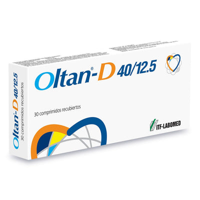 Oltan-D 40/12,5 - 30 Comprimidos Recubiertos - Farmacias Curie