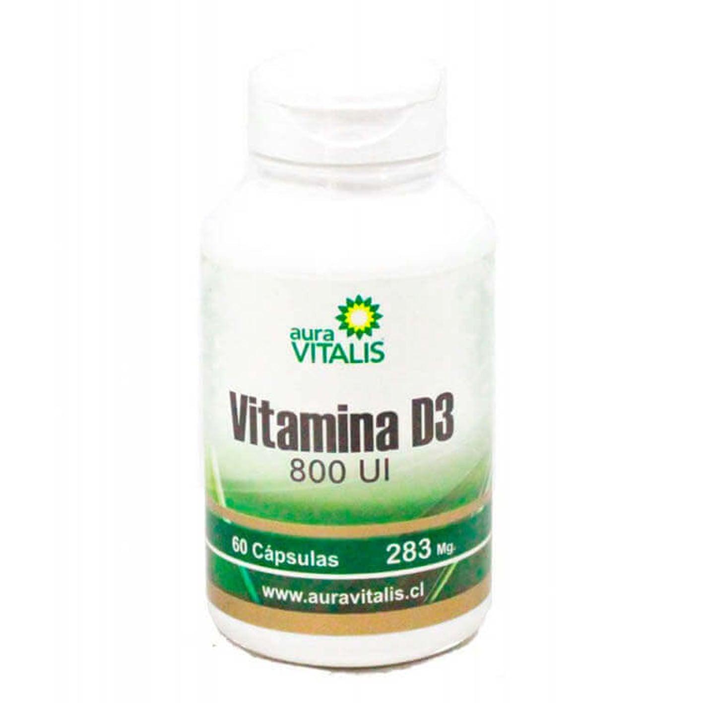 Vitamina D3 Cápsulas 800UI - Farmacias Curie
