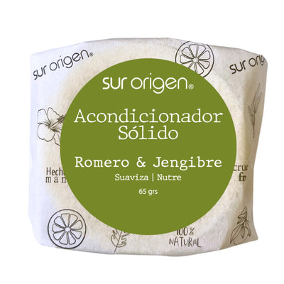 Katmandú Acondicionador Sólido Romero & Jengibre - 65g - Farmacias Curie