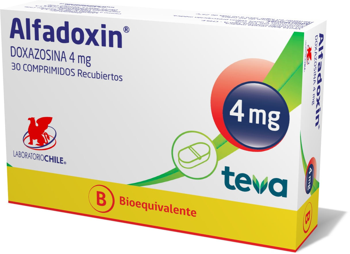 Alfadoxin Comprimidos Recubiertos 4mg - Farmacias Curie