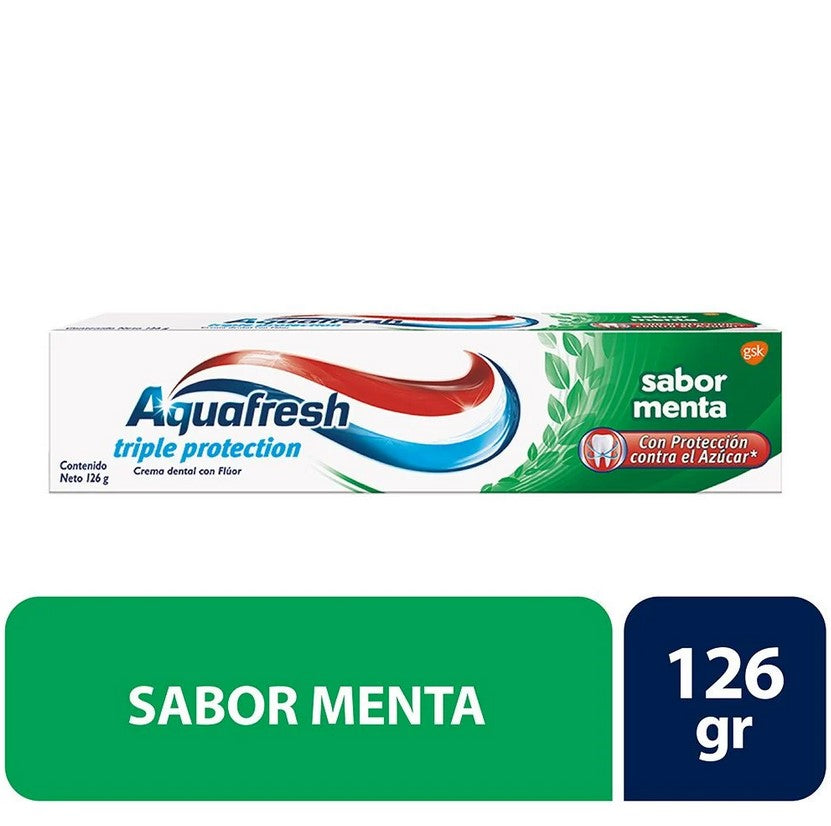 Pasta Dental Triple Protección Menta - Farmacias Curie