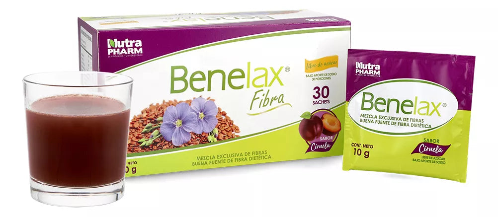 Benelax Fibra - 30 - Farmacias Curie