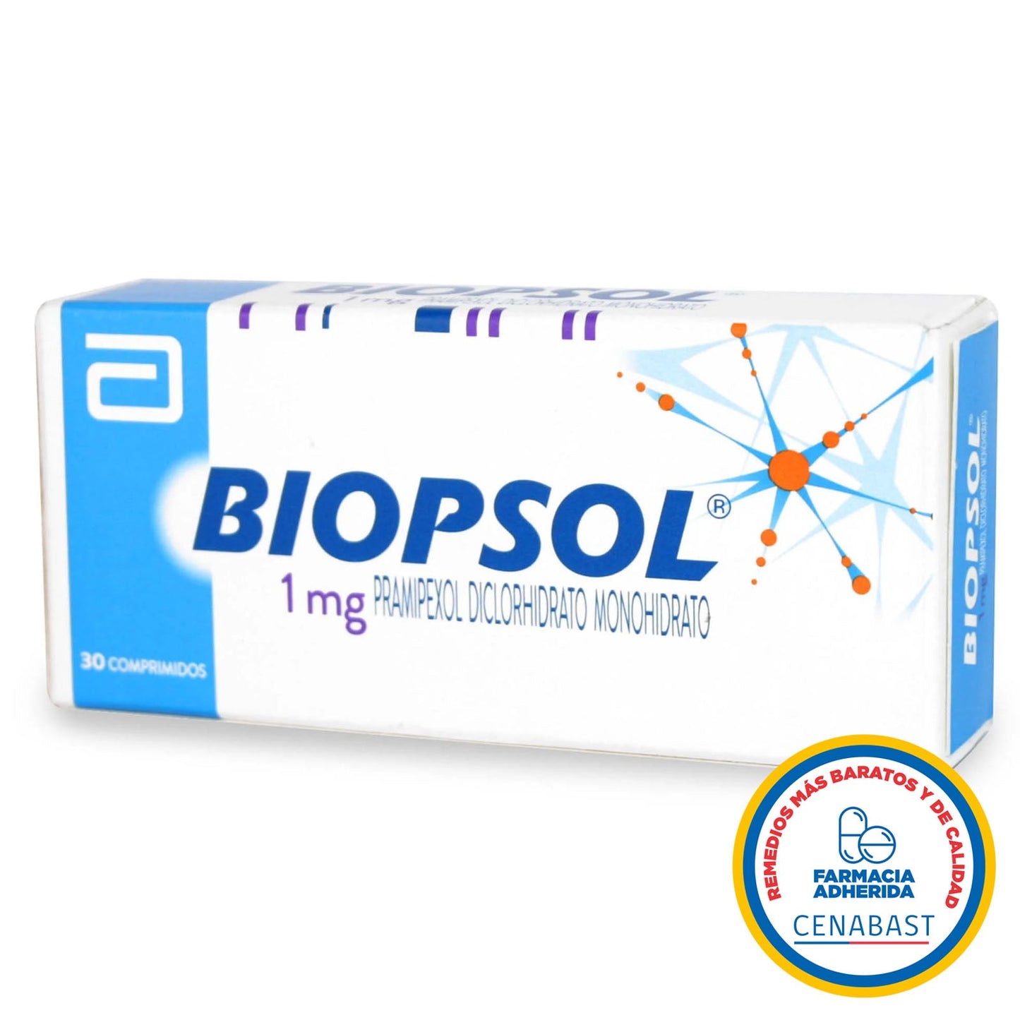 Biopsol Comprimidos 1mg Medicamento Cenabast - Farmacias Curie