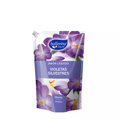 Jabón Líquido Ballerina Violetas Silvestres - 750 ml - Farmacias Curie
