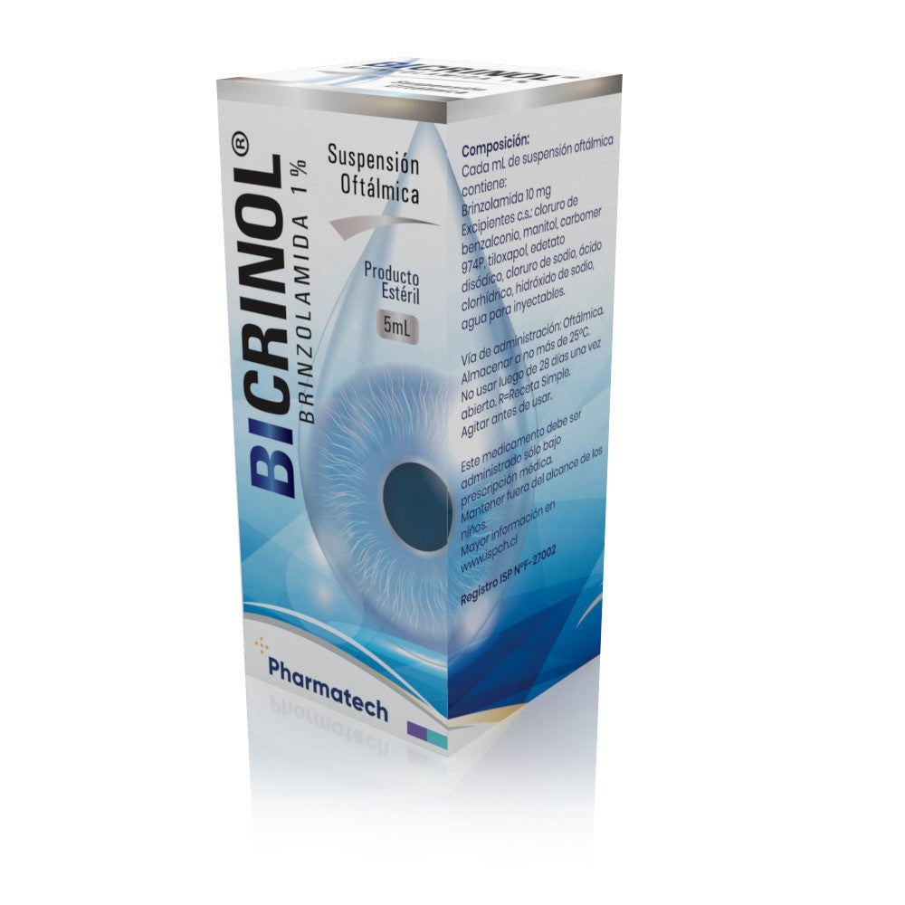 Bicrinol 1% Solución Oftalmica 5 ml - Farmacias Curie