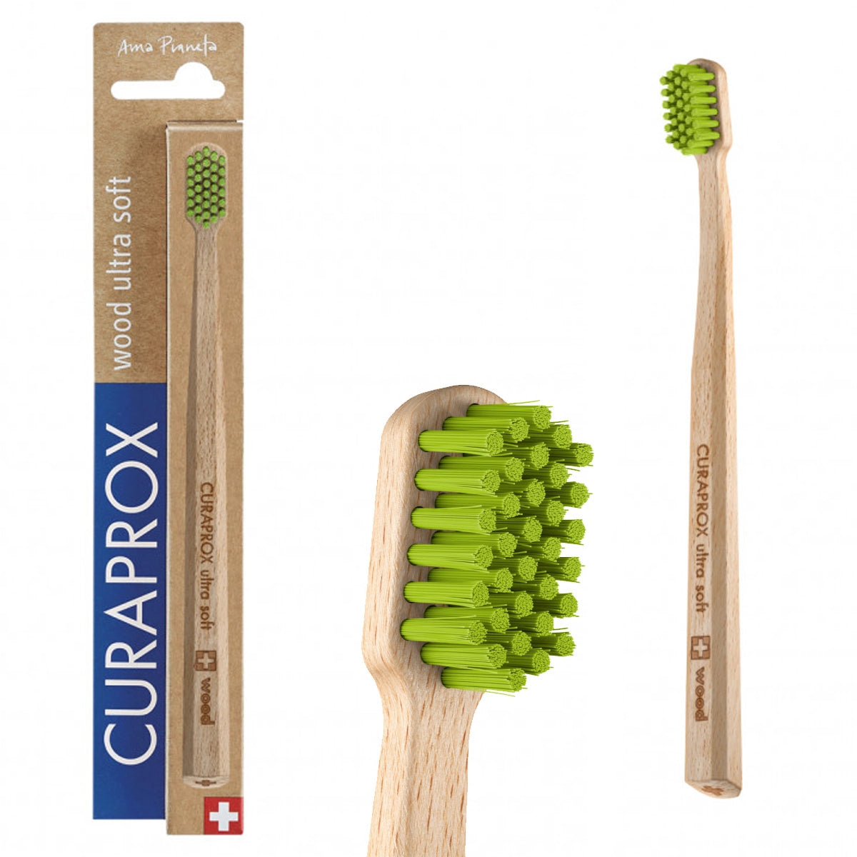 Curaprox Cepillo Dental 4400 Madera - Farmacias Curie