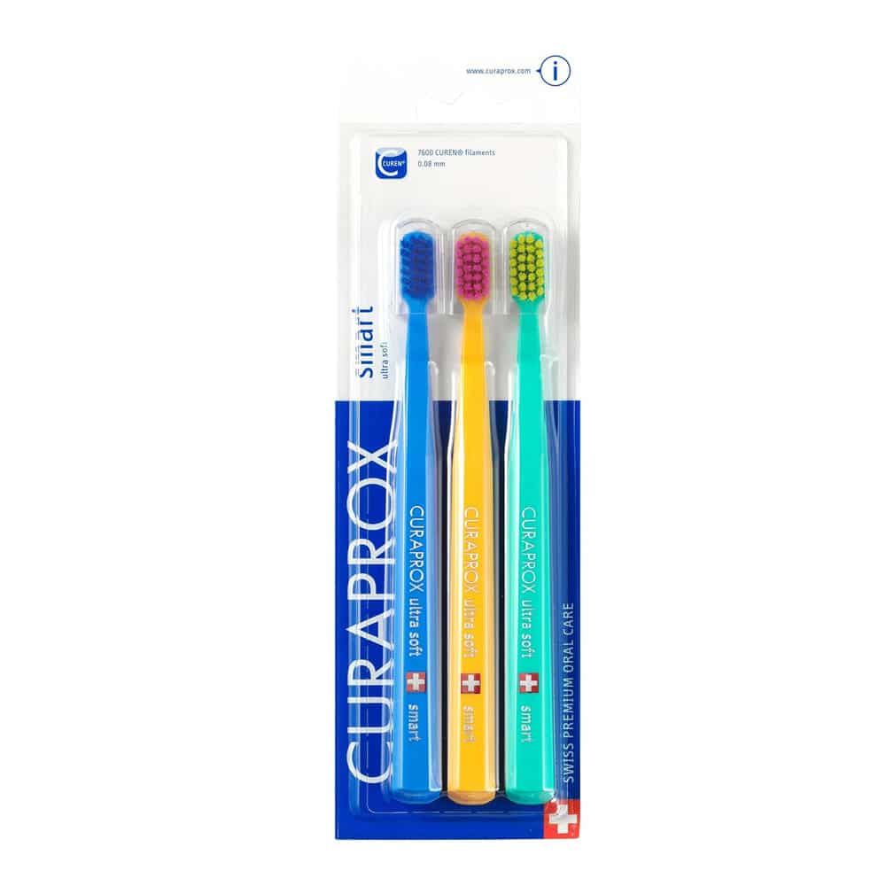 Curaprox Pack Smart 7600 Infantil - 3 Cepillos