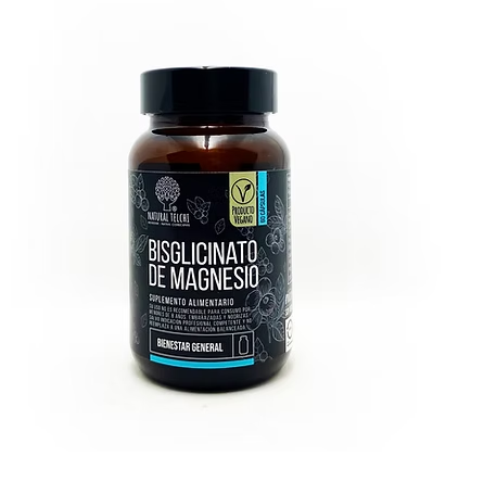 Bisglicinato de Magnesio - 60 Cápsulas - Farmacias Curie