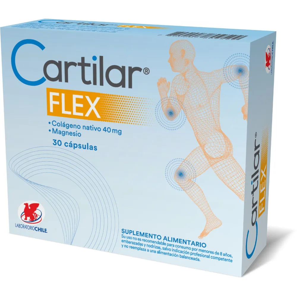 Cartilar Flex - 30 Cápsulas - Farmacias Curie