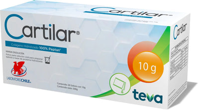 Cartilar Polvo - 30 Sobres - Farmacias Curie