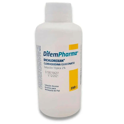 Clorhexidina Solución Tópica 2% - 125 ml - Farmacias Curie