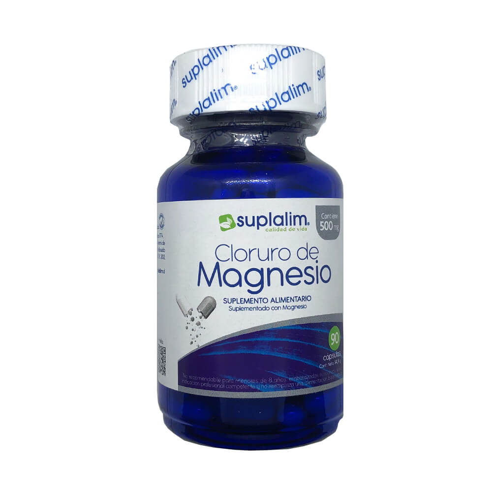Cloruro de magnesio Cápsulas 500mg - Farmacias Curie