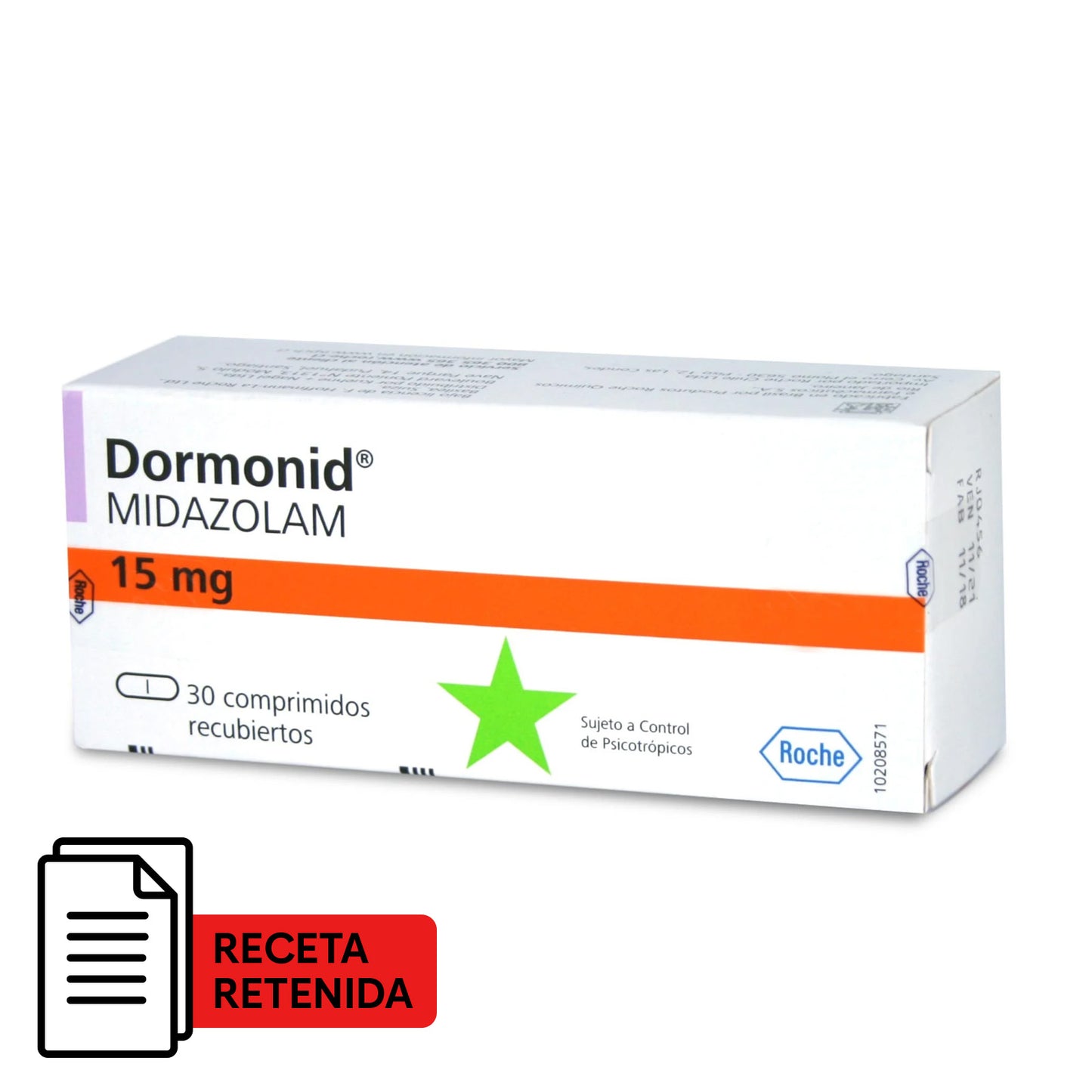 Dormonid Comprimidos Recubiertos 15mg - Farmacias Curie