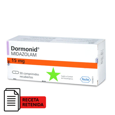 Dormonid Comprimidos Recubiertos 15mg - Farmacias Curie
