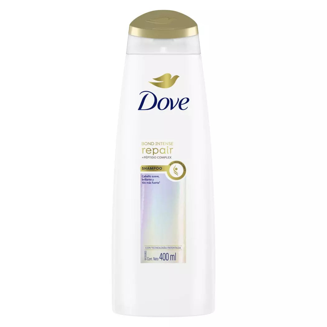Dove Shampoo Bond Intense Repair - 400 ml - Farmacias Curie