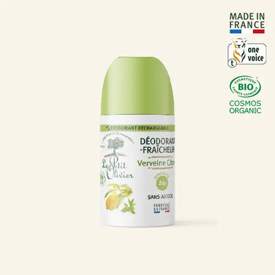 Desodorante Natural Verbena Limón Roll On Recargable - 50 ml - Farmacias Curie