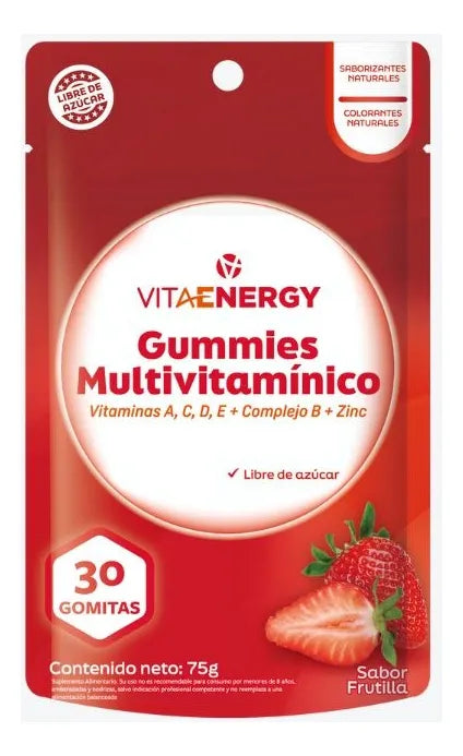 Gummies Multivitaminico - 30 Gomitas - Farmacias Curie