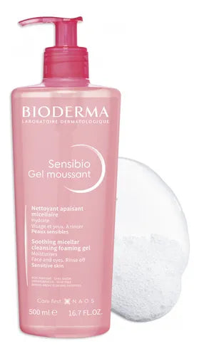 Sensibio Gel Moussant Bioderma - 500 ml - Farmacias Curie