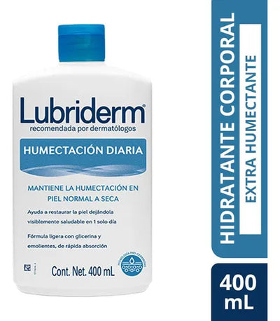 Lubriderm Humectación Diaria - 400 ml - Farmacias Curie