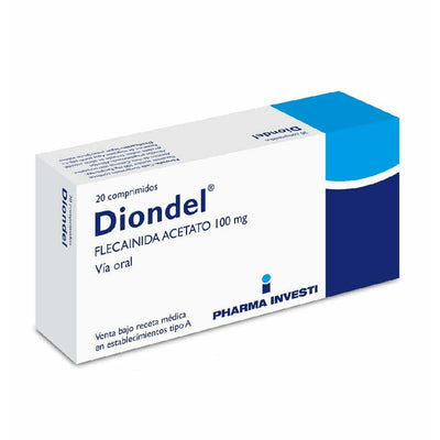 Diondel Comprimidos 100mg - 20 unidades - Farmacias Curie