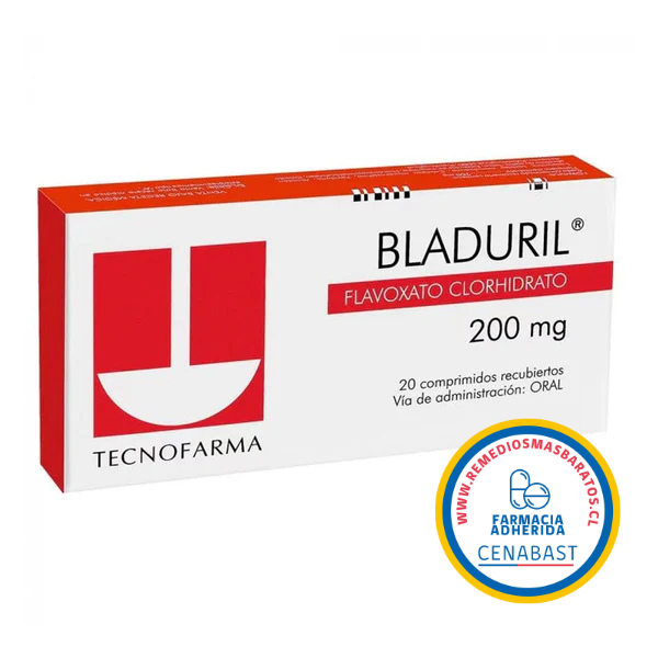 Bladuril 200 mg - 20 Comprimidos Recubiertos - Medicamento Cenabast