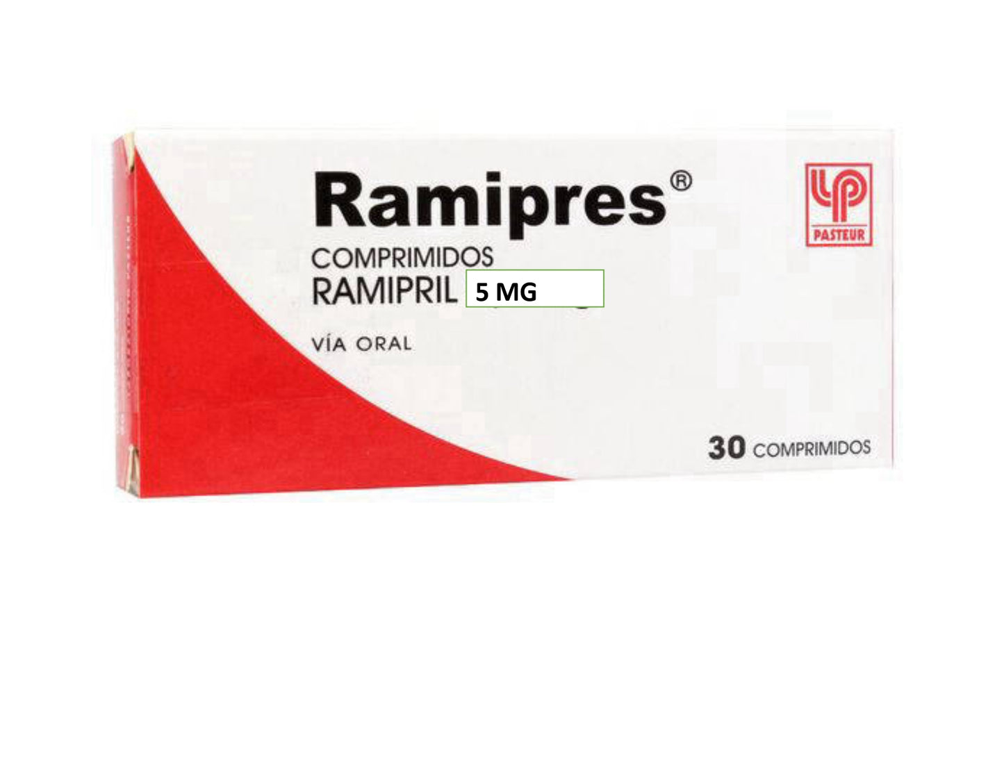 Ramipres 5mg - 30 comprimidos - Farmacias Curie