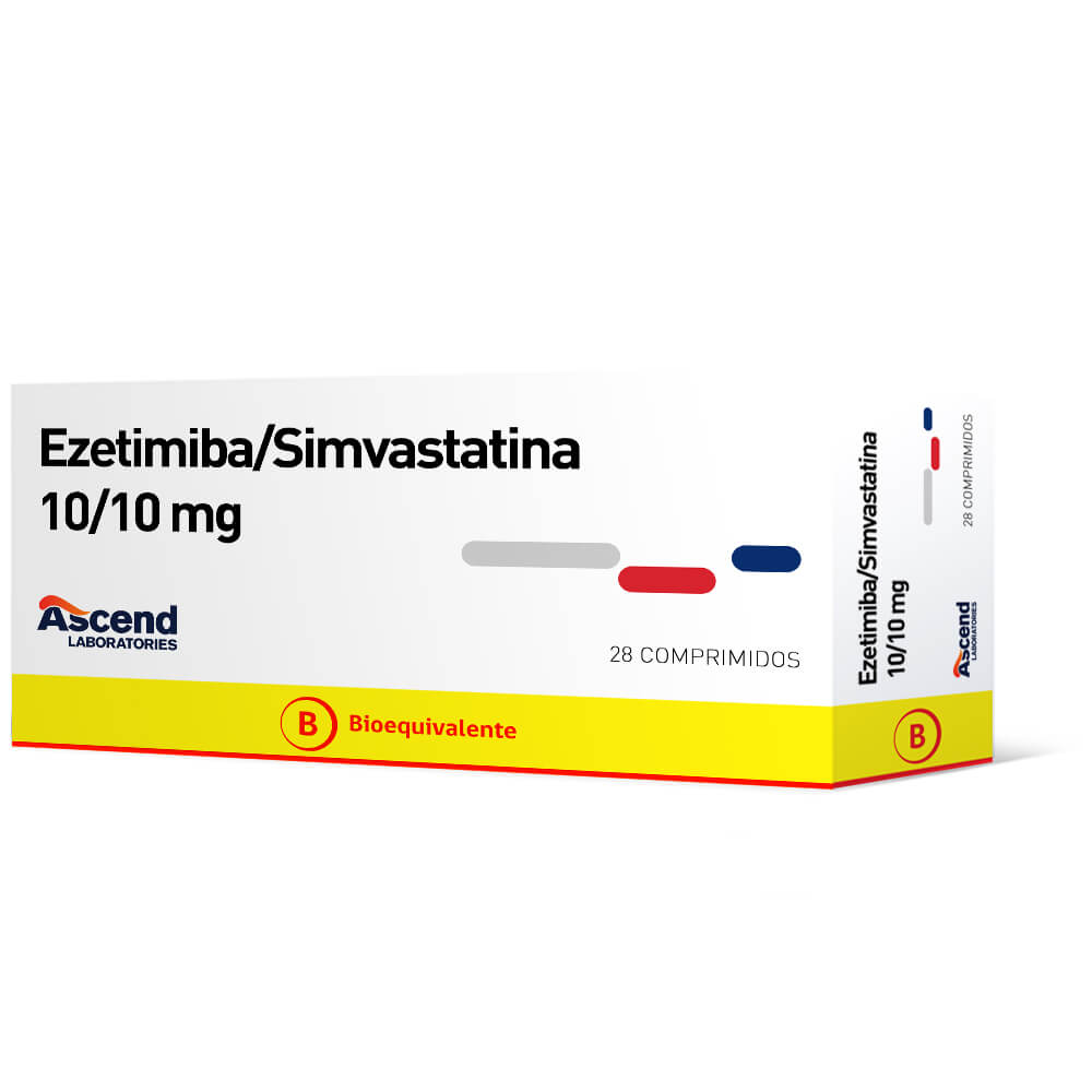 Ezetimiba + Simvastatina Comprimidos 10/10 - Farmacias Curie