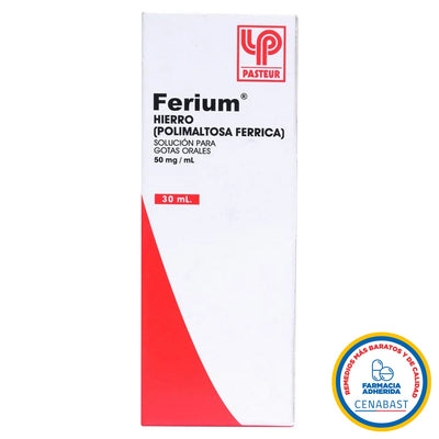 Ferium Gotas Medicamento Cenabast - Farmacias Curie