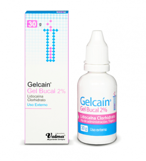 Gelcain Gel Bucal 2% - Farmacias Curie