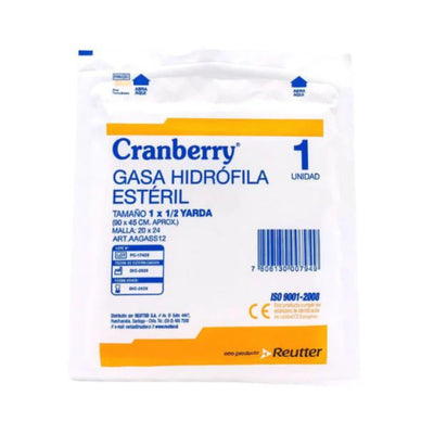 Gasa Hidrófila 90 x 45 cm - 1 unidad - Farmacias Curie